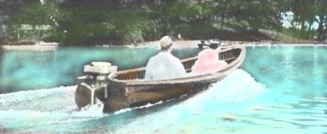 Colorized antique photo